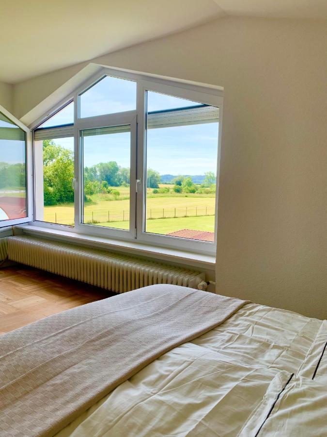 Schoene, Grosse Ferienwohnung Direkt Am Donauradweg & Keltenstadt Heuneburg Herbertingen Esterno foto